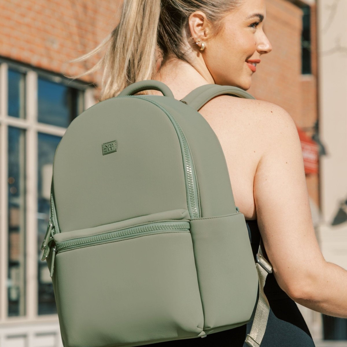 Sage Seoul City Diaper Bag - LITTLE RAD THINGS