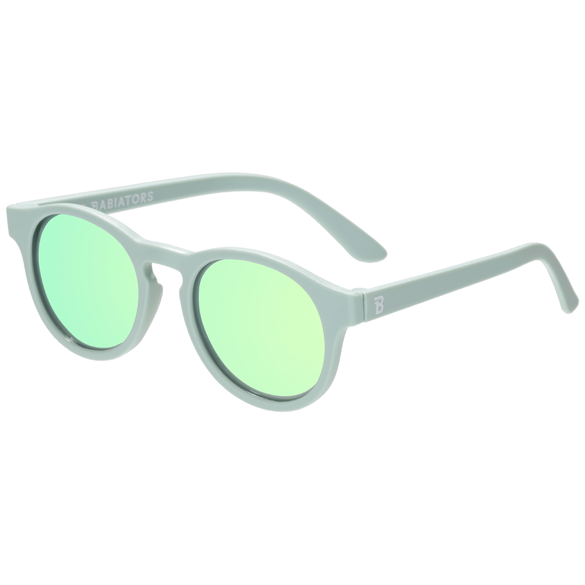 Seafoam Blue Keyhole | Seafoam Polarized Mirrored Lens - LITTLE RAD THINGS