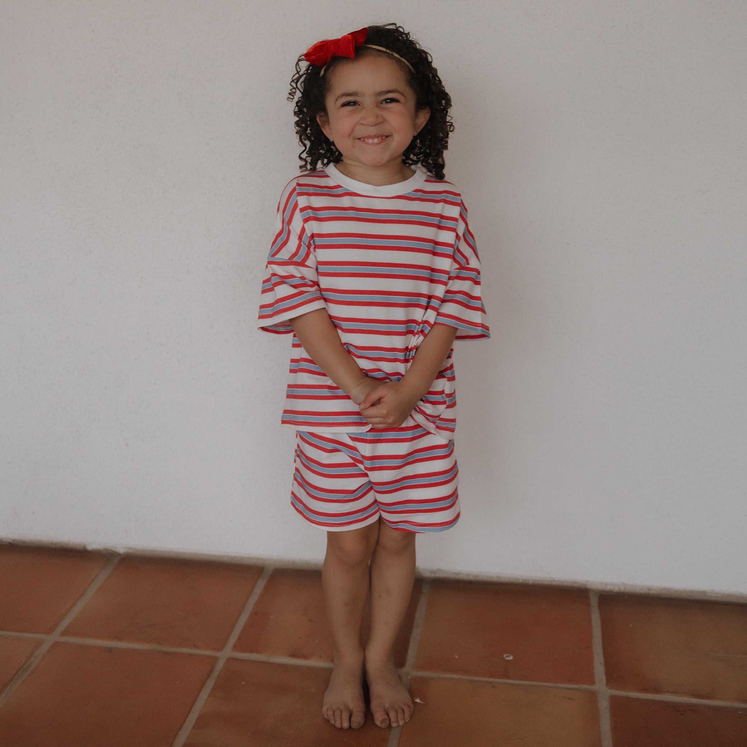 Child Short Set | Heritage Stripe