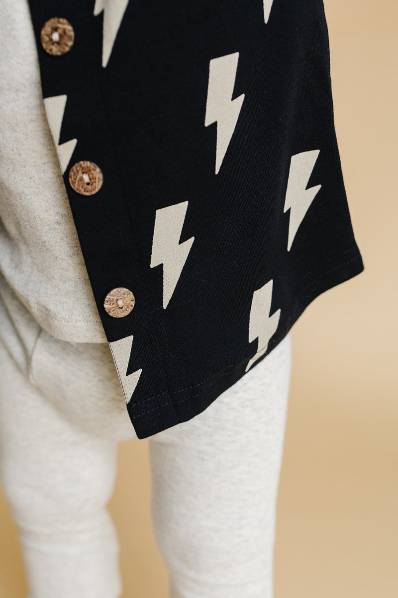 Shacket | Black Bolts - LITTLE RAD THINGS