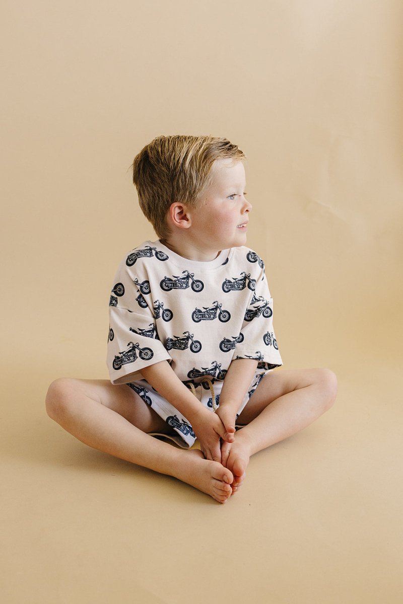 Shorts Set | Born to Ride - LITTLE RAD THINGS