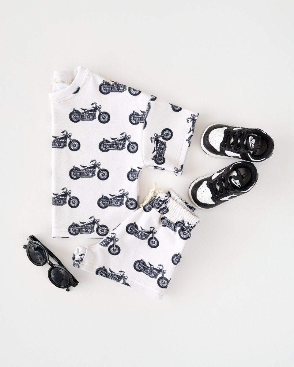 Shorts Set | Born to Ride - LITTLE RAD THINGS