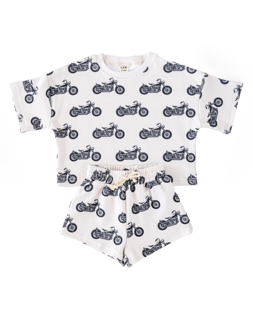 Shorts Set | Born to Ride - LITTLE RAD THINGS