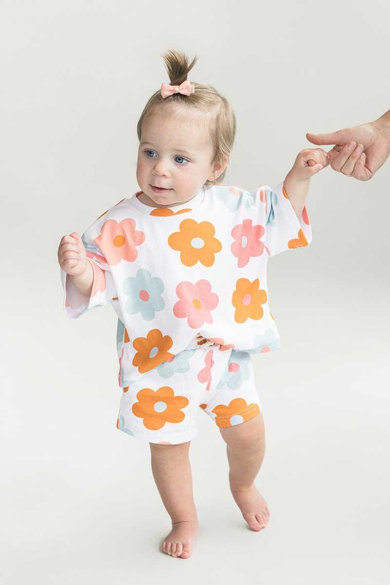 Shorts Set | Daisy Pop - LITTLE RAD THINGS