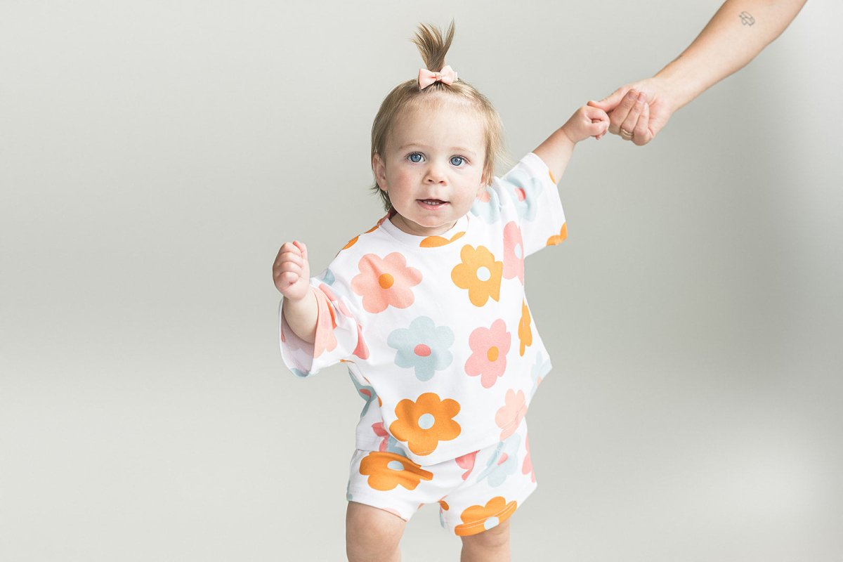 Shorts Set | Daisy Pop - LITTLE RAD THINGS
