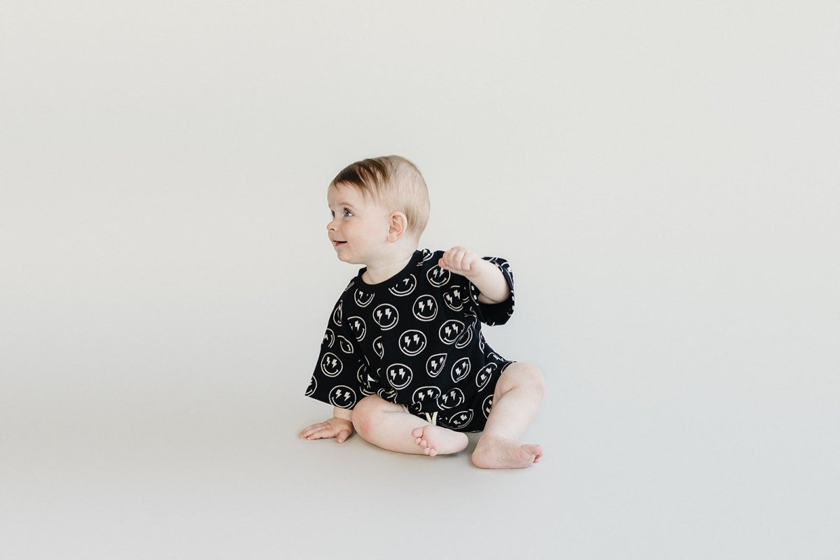 Shorts Set | Electric Smiley - LITTLE RAD THINGS