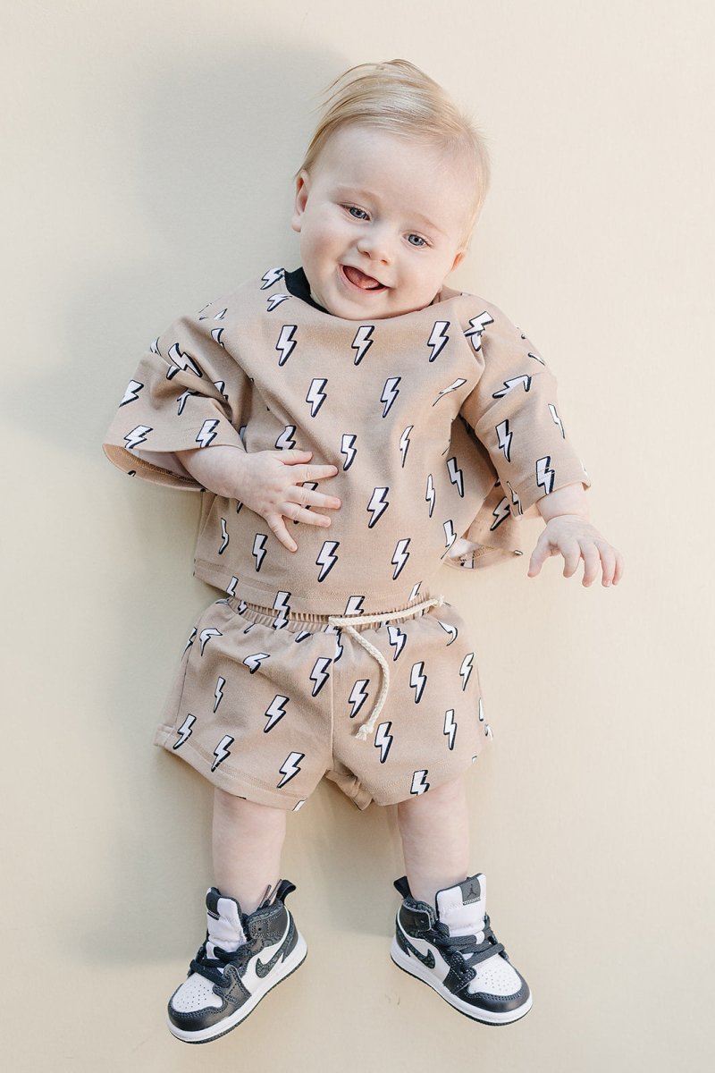 Shorts Set | Lightning Bolt - LITTLE RAD THINGS