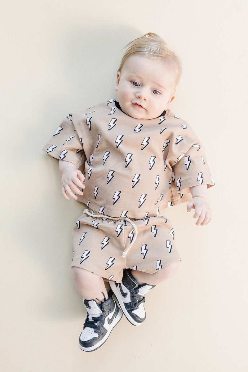Shorts Set | Lightning Bolt - LITTLE RAD THINGS
