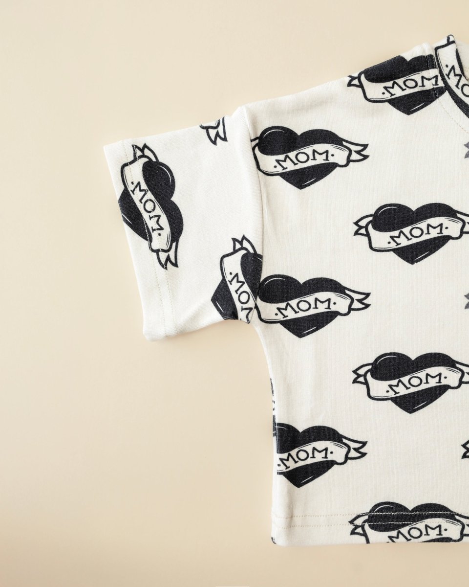 Shorts Set | Mom tattoo - LITTLE RAD THINGS