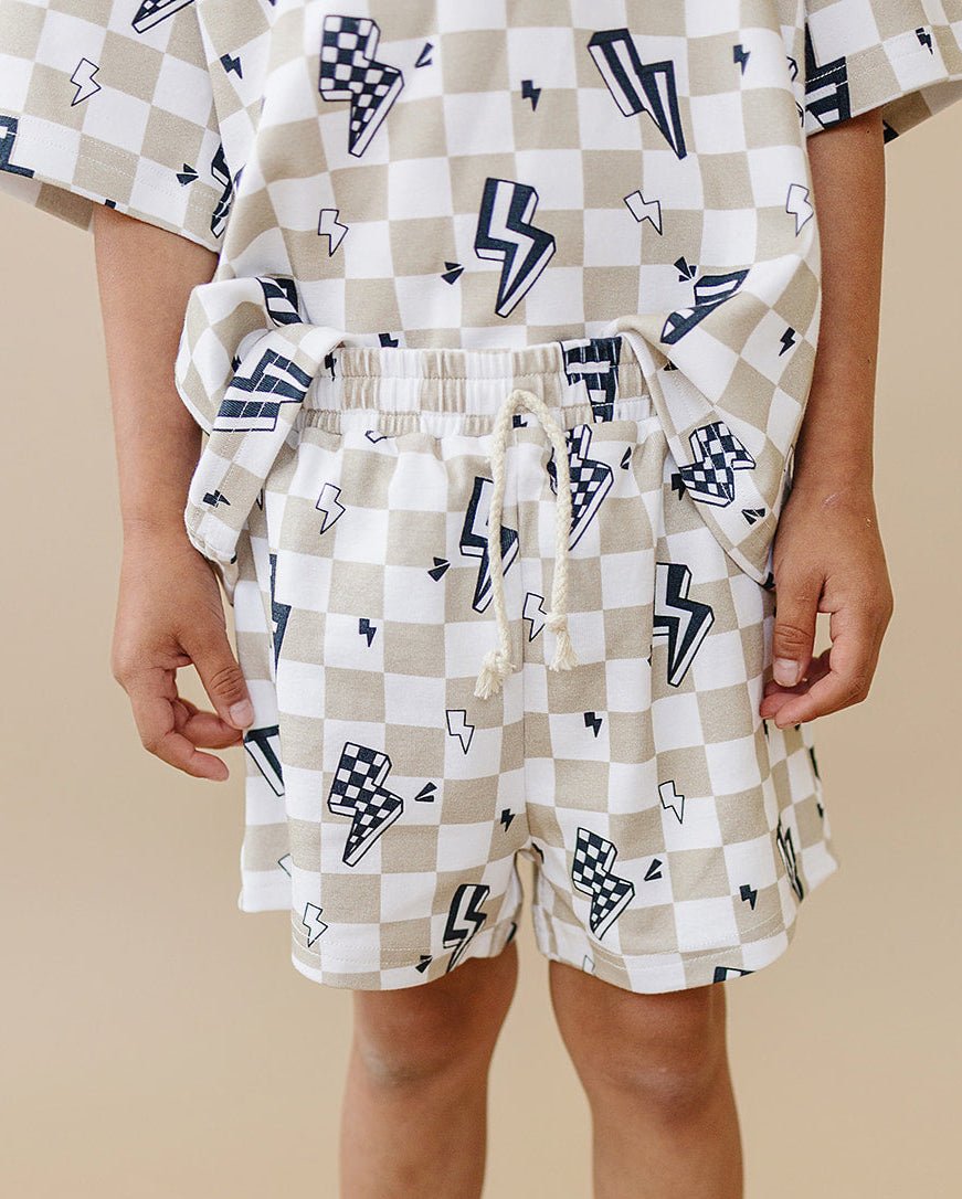 Shorts Set | Summer Bolts - LITTLE RAD THINGS