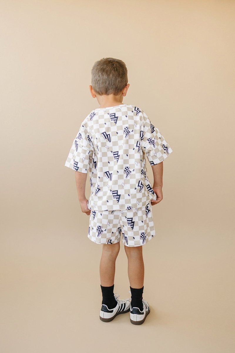 Shorts Set | Summer Bolts - LITTLE RAD THINGS