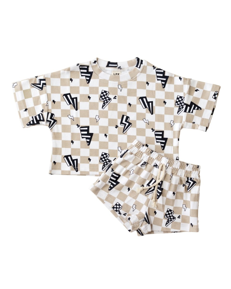Shorts Set | Summer Bolts - LITTLE RAD THINGS