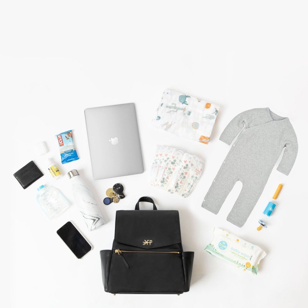 Stone Mini Classic Diaper Bag II - LITTLE RAD THINGS