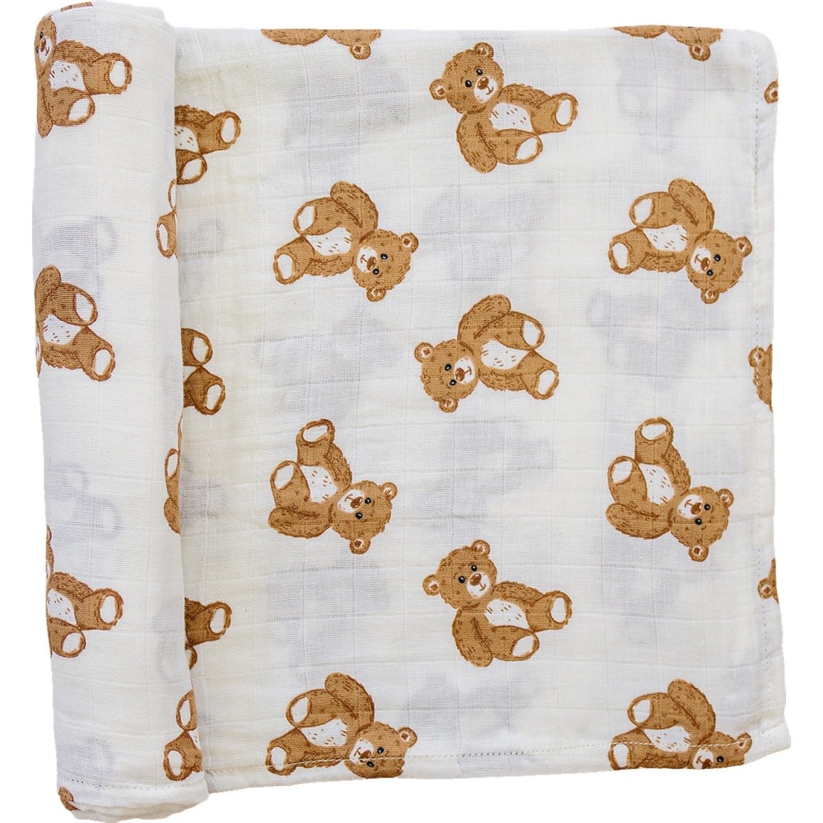 Teddy Bear Swaddle Blanket - LITTLE RAD THINGS