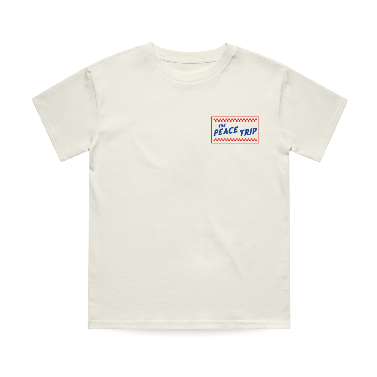 THE PEACE TRIP TEE - VINTAGE CREAM - LITTLE RAD THINGS