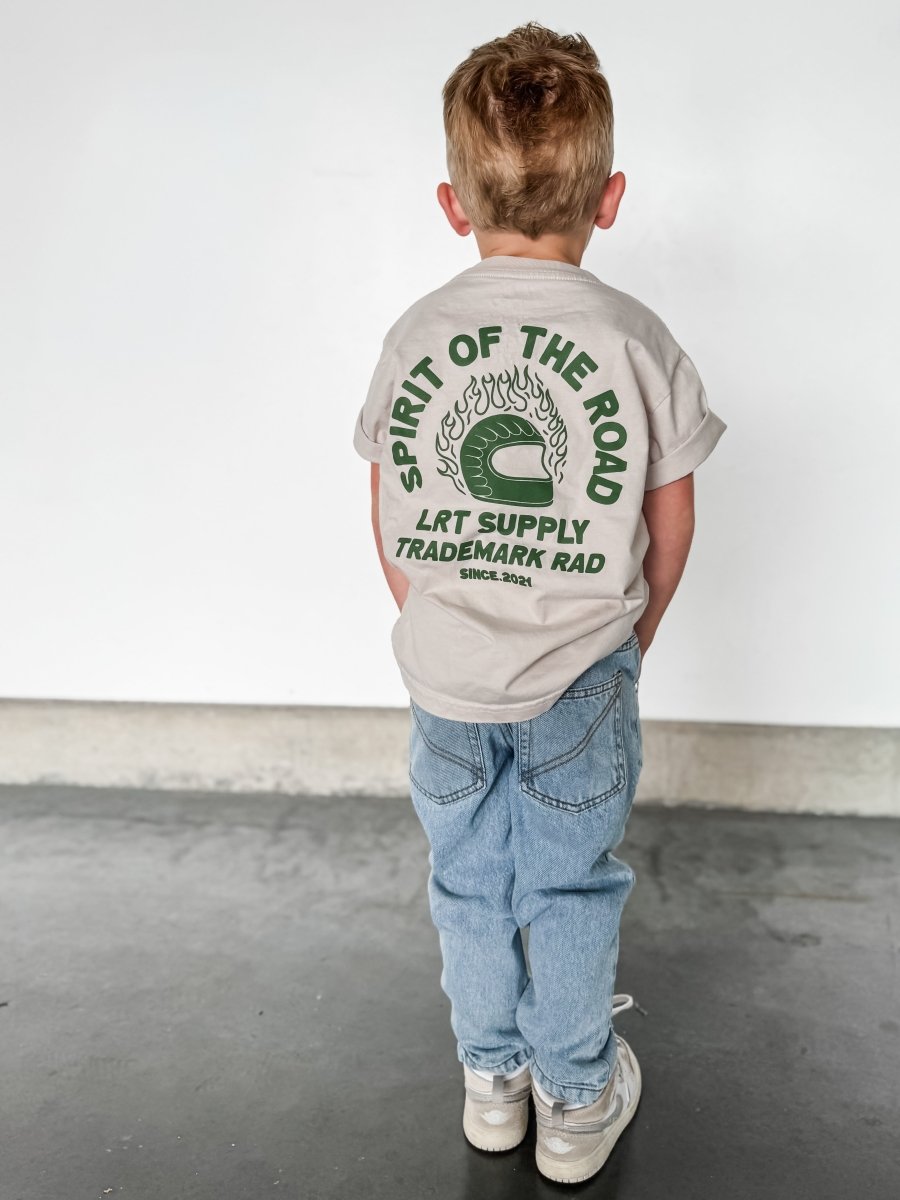 THE SPIRIT RIDER TEE - BONE - LITTLE RAD THINGS