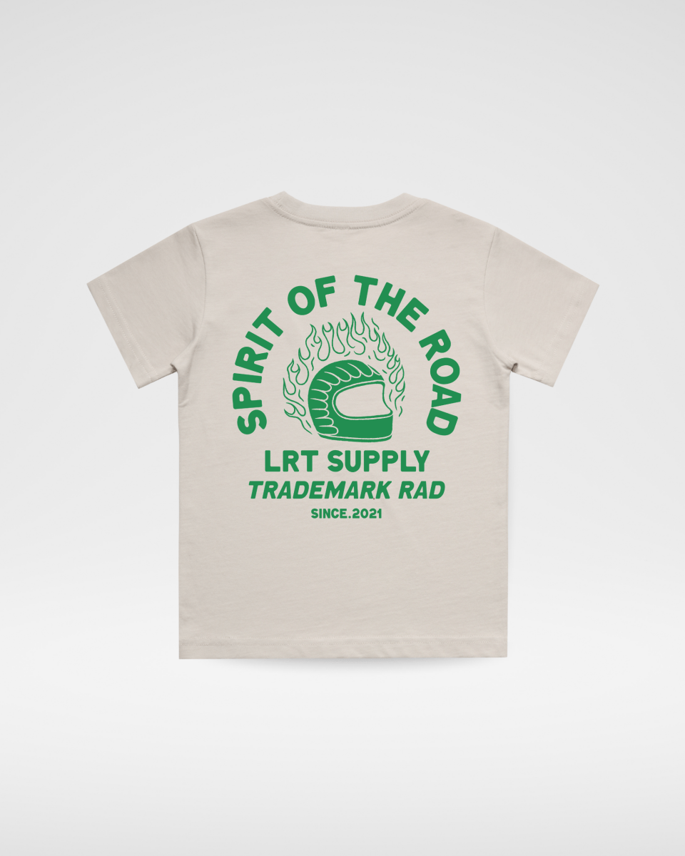 THE SPIRIT RIDER TEE - BONE - LITTLE RAD THINGS