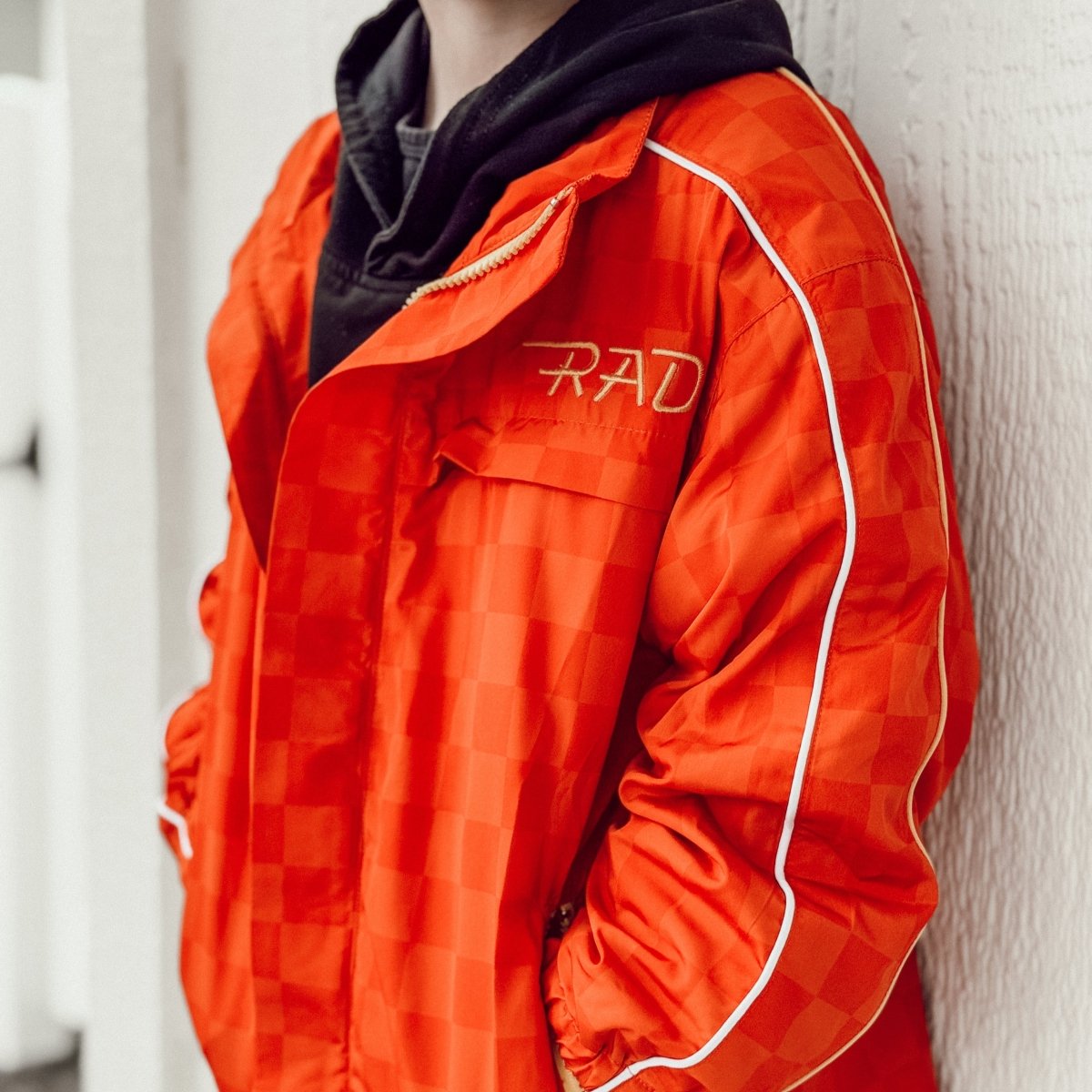 THE STORM RIDER WATERPROOF JACKET - RED - LITTLE RAD THINGS