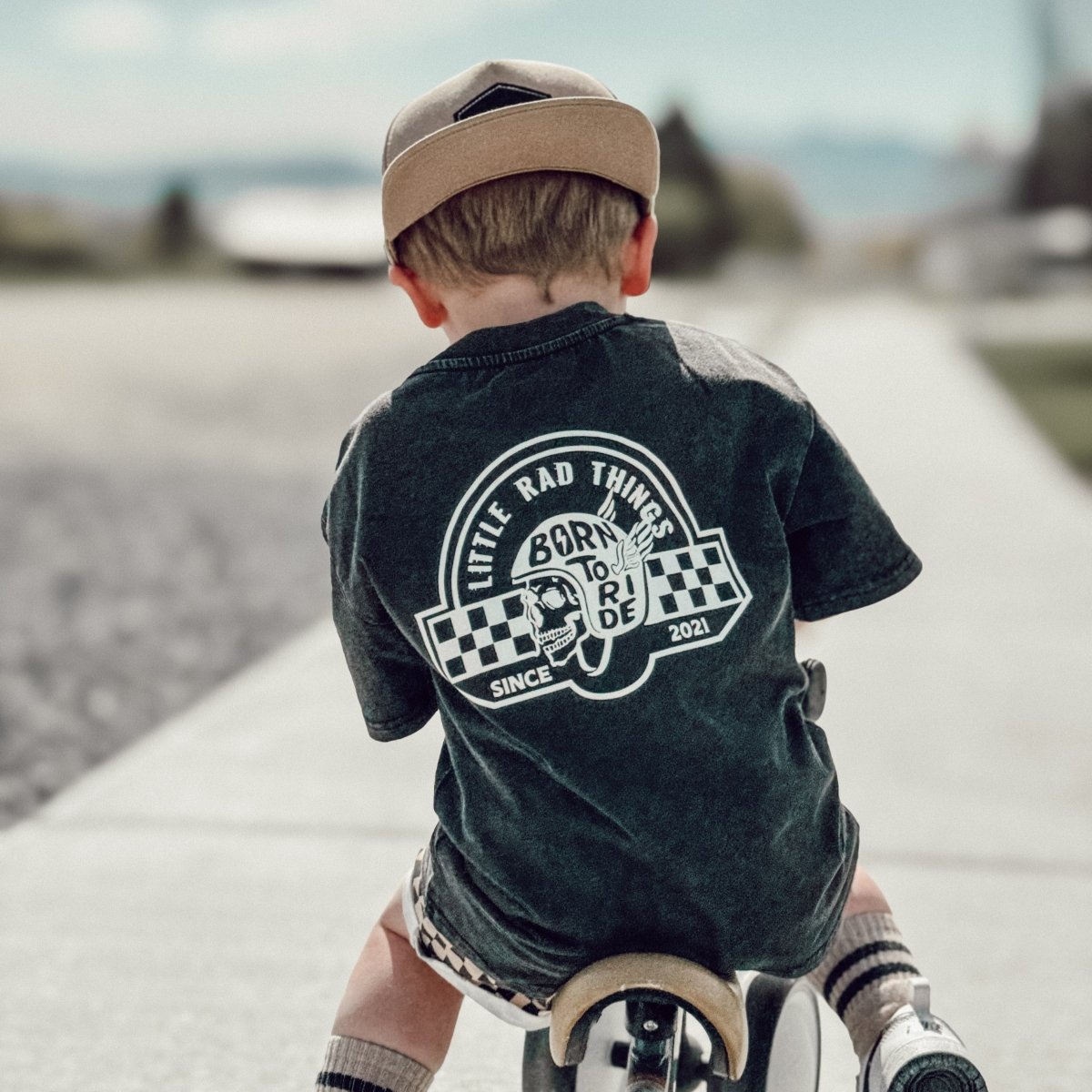 TIL DEATH DO WE RIDE TEE - BLACK - LITTLE RAD THINGS