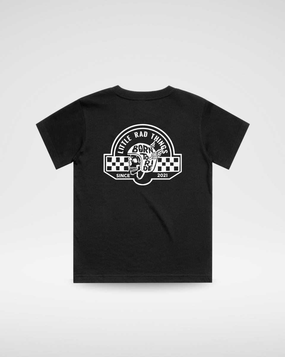 TIL DEATH DO WE RIDE TEE - BLACK - LITTLE RAD THINGS