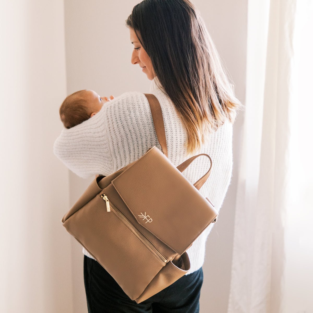 Toffee Mini Classic Diaper Bag II - LITTLE RAD THINGS