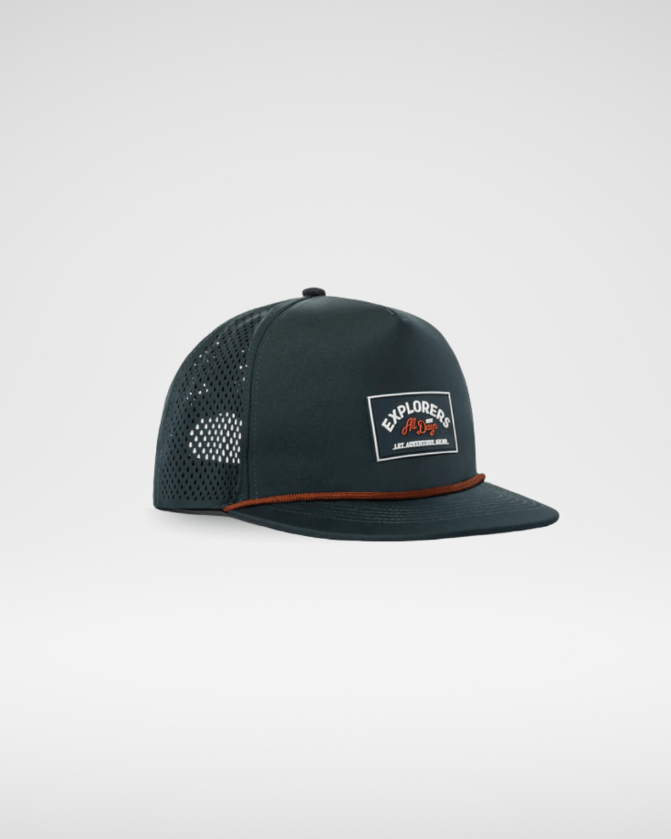 WATERPROOF LRT EXPLORER SNAPBACK HAT - JUNIPER GREEN - LITTLE RAD THINGS
