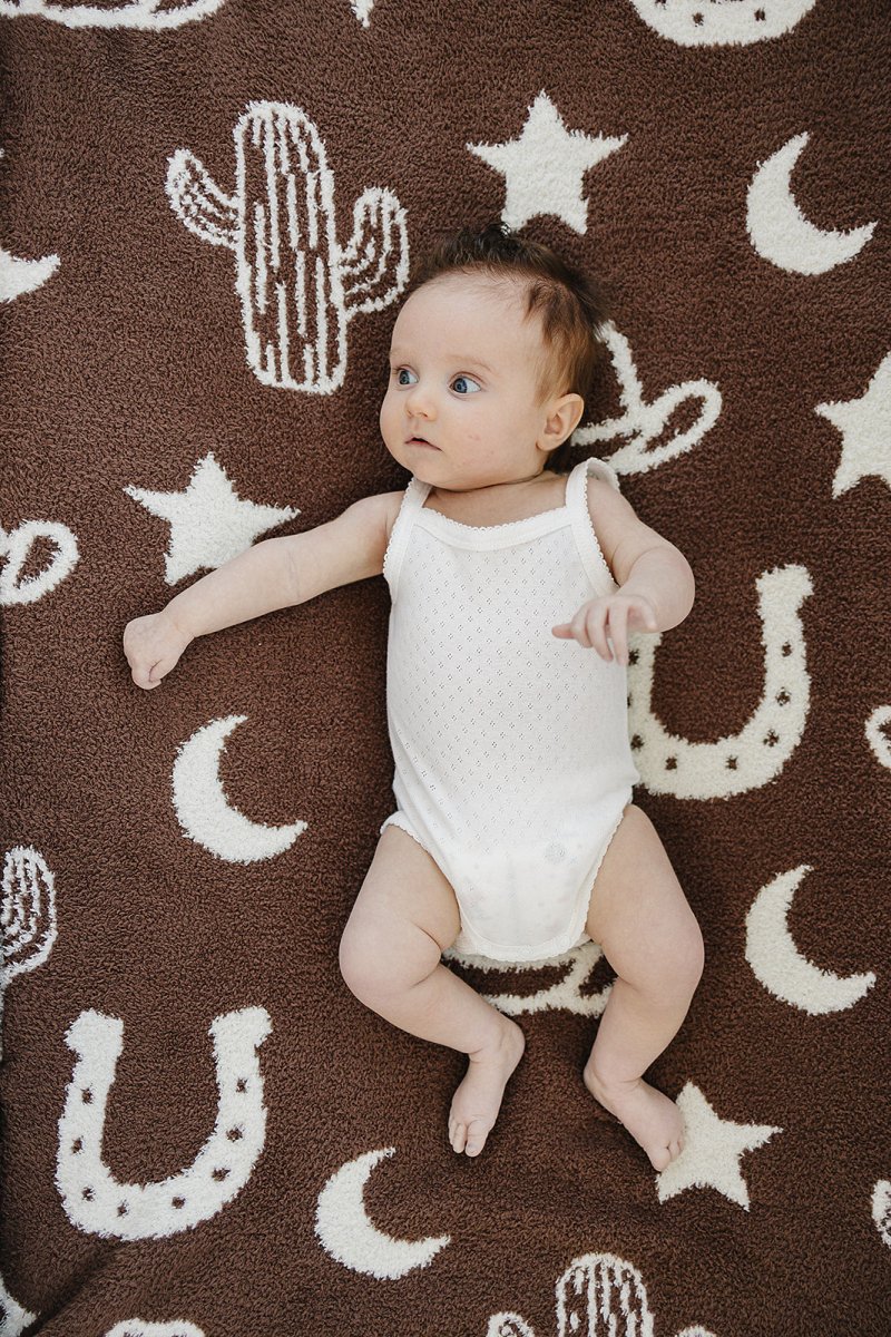 Western Plush Blanket - LITTLE RAD THINGS