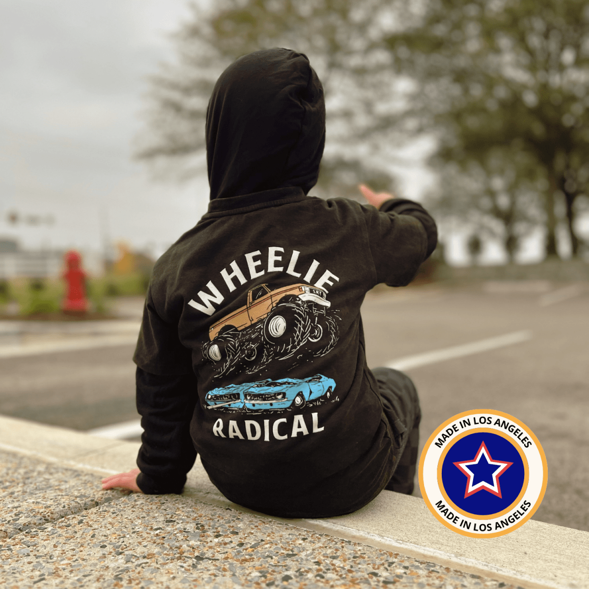 WHEELIE RADICAL TEE - LITTLE RAD THINGS