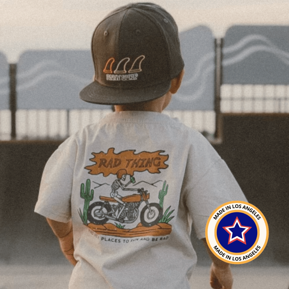 WHERE THE RAD THINGS ARE TEE™ - VINTAGE BIEGE - LITTLE RAD THINGS