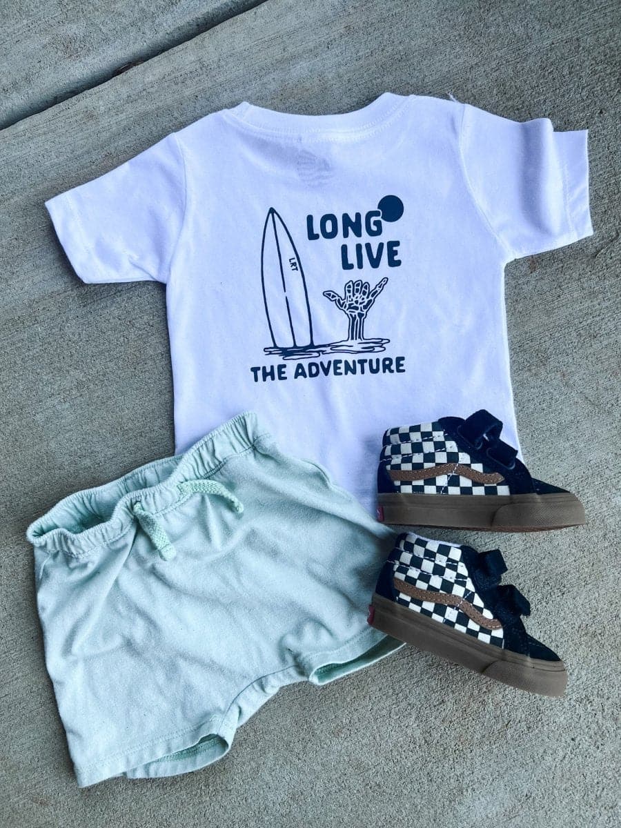 Long Live The Adventure Tee - LITTLE RAD THINGS