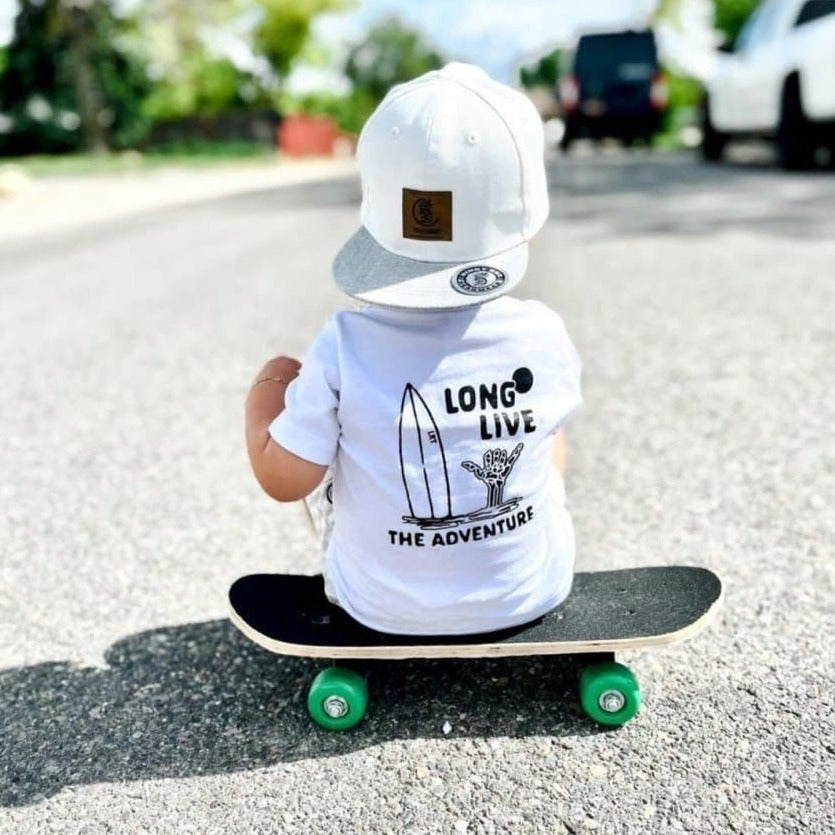 Graphic Tees for Kids and Boys Long Live The Adventure Little Rad Things