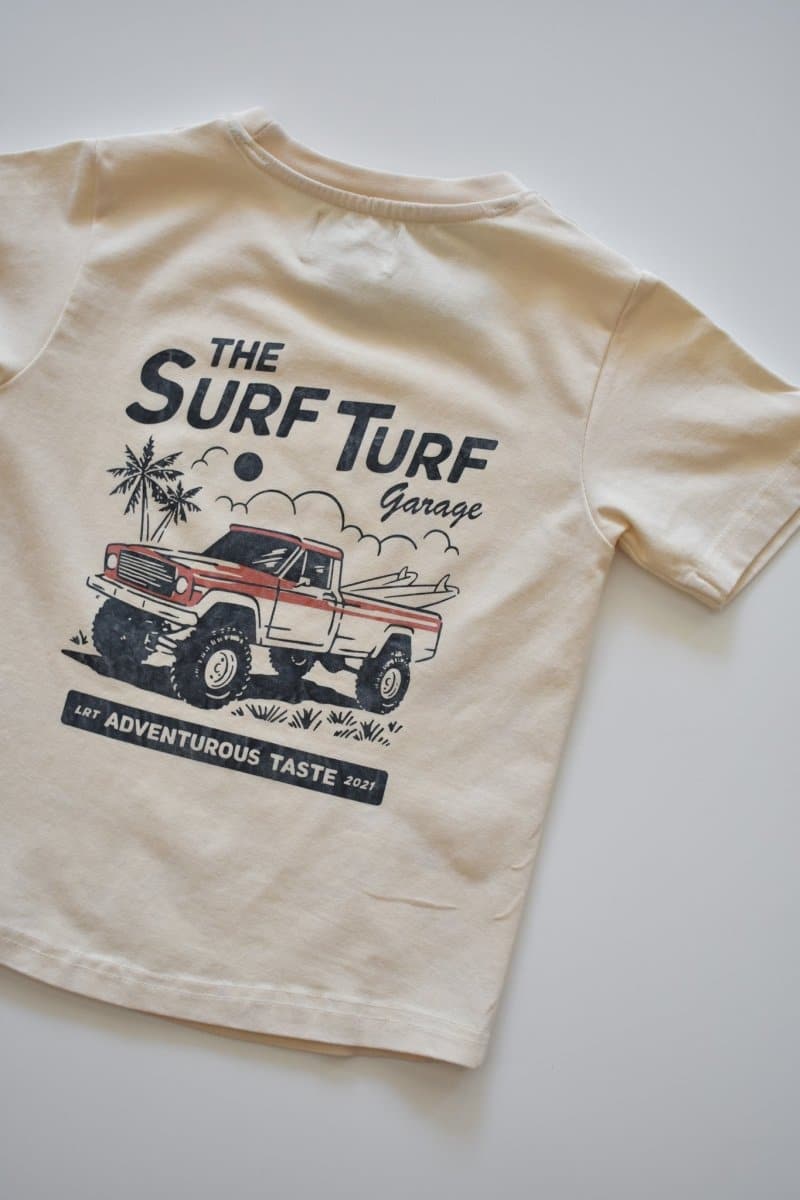 Rad Surf Turf Tee - LITTLE RAD THINGS