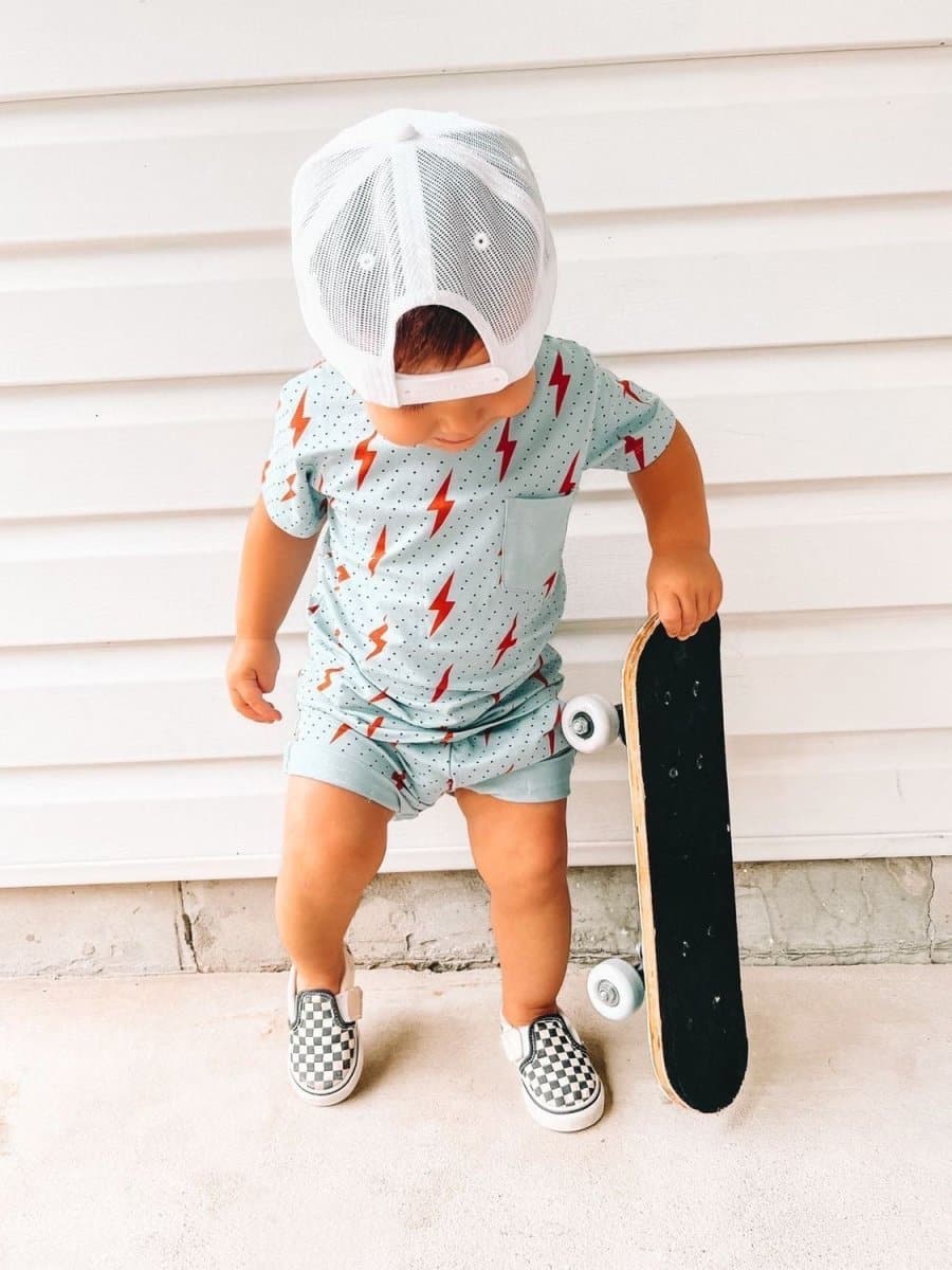 SPARK RETRO SHORTS - LITTLE RAD THINGS