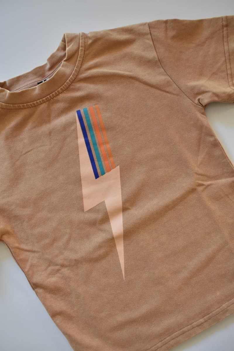 The Retro-Wash Spark Tee - LITTLE RAD THINGS